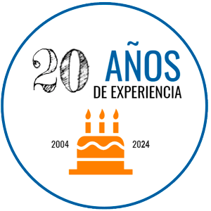 20 años de experiencia