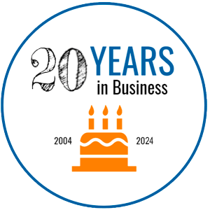 20 years in business