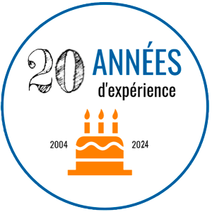 20 années d'expérience